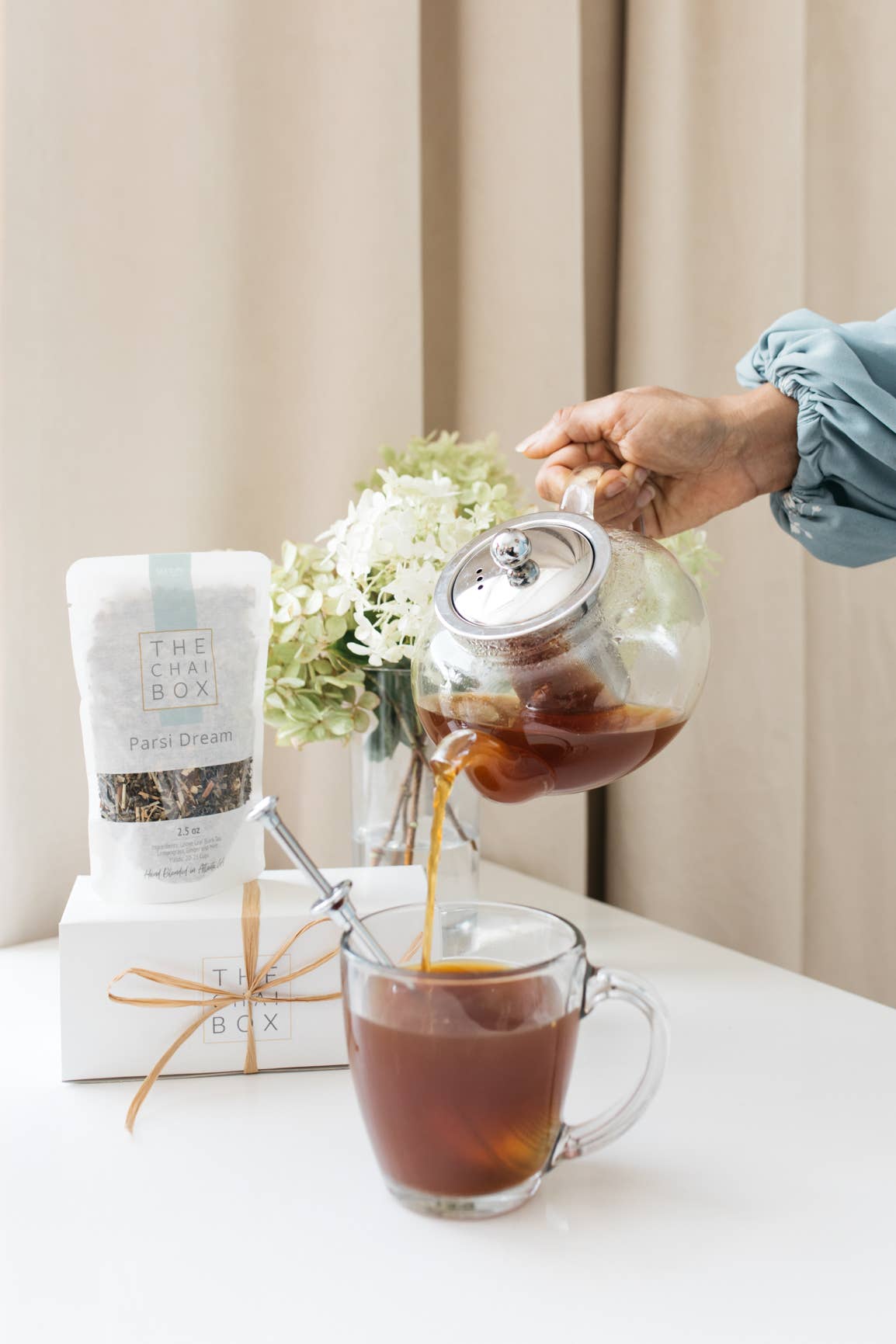The Chai Box - Parsi Dream - Lemongrass and Mint Black Tea: 2.5oz