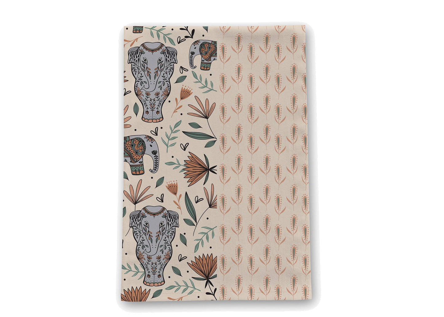 Amicreative - Elephant Jungle Tea Towel