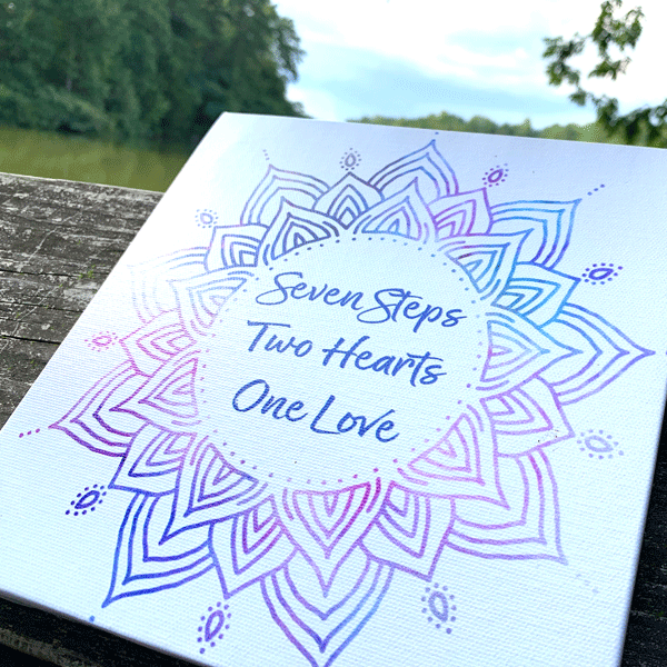 Seven Steps Decorative Sign - Masala My Life