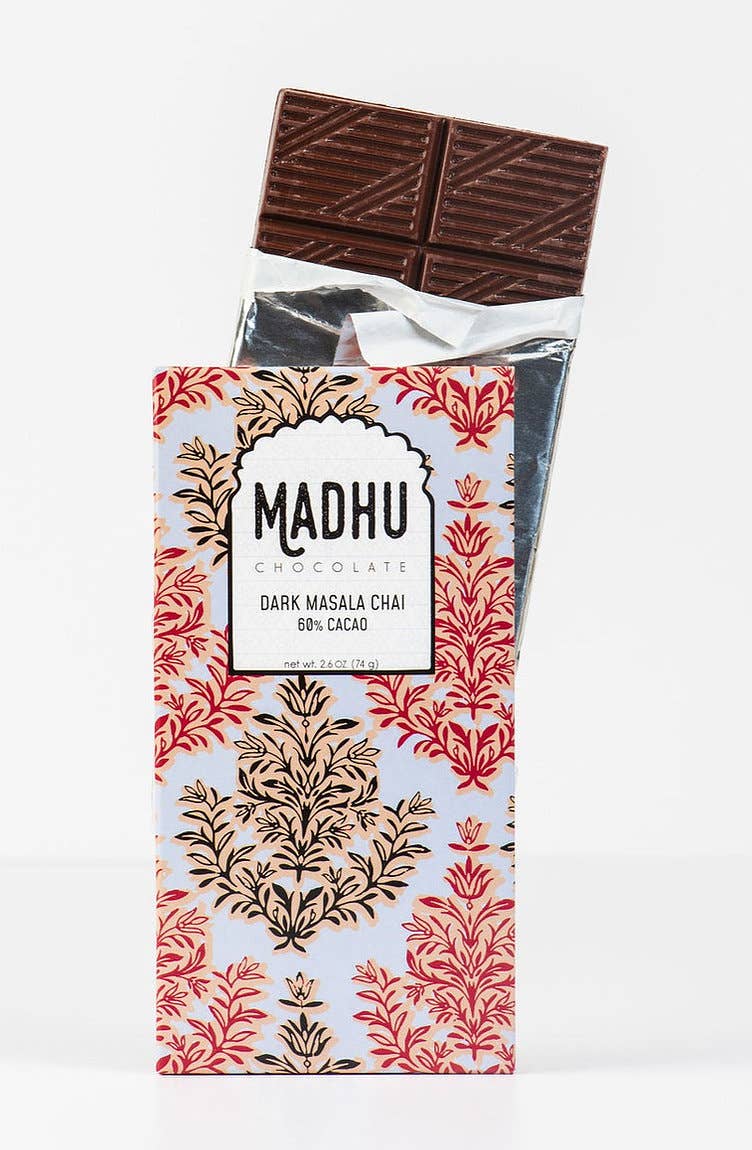 Madhu Chocolate - Dark Masala Chai - 60% Cacao