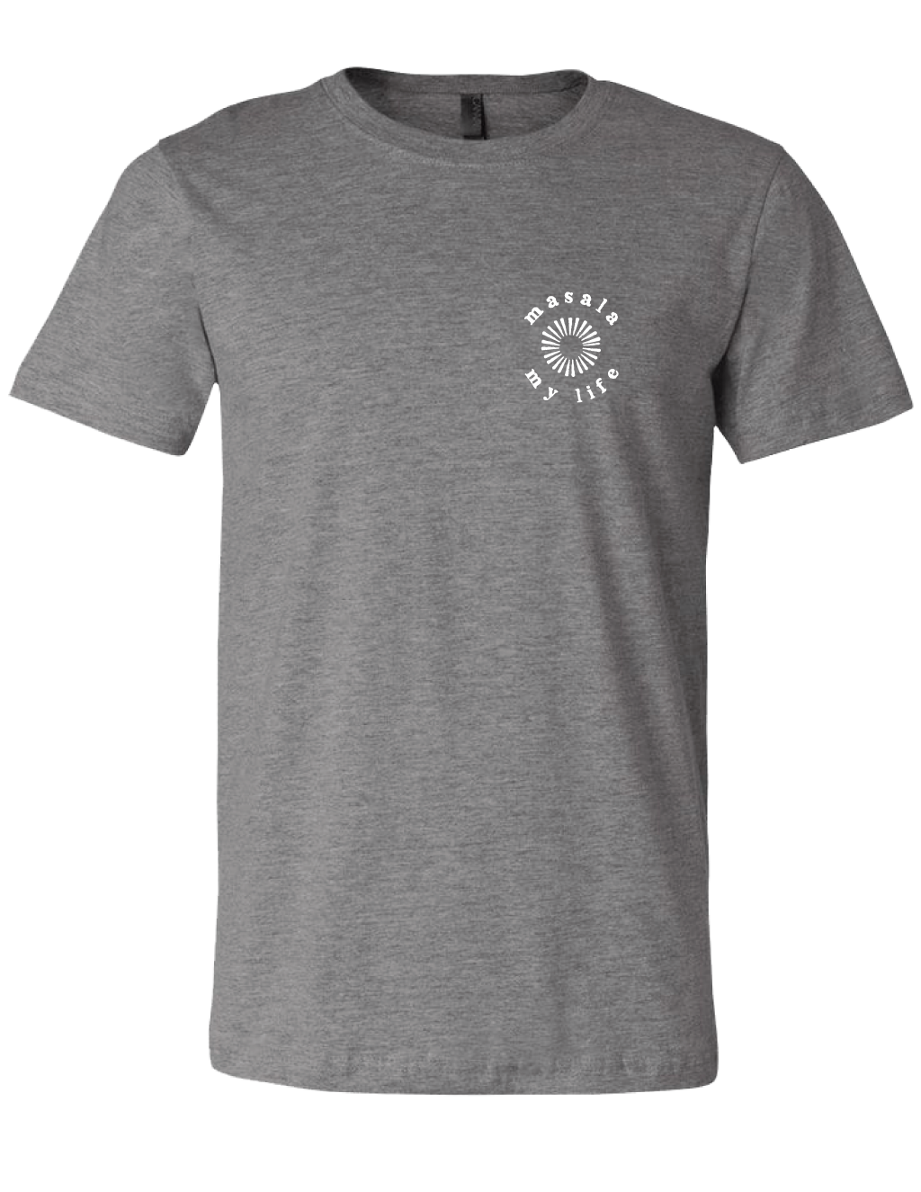 Land That I Love Mandala Map Tee (Gray Heather) - Masala My Life
