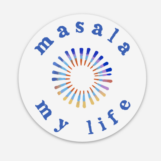 Masala My Life Sticker